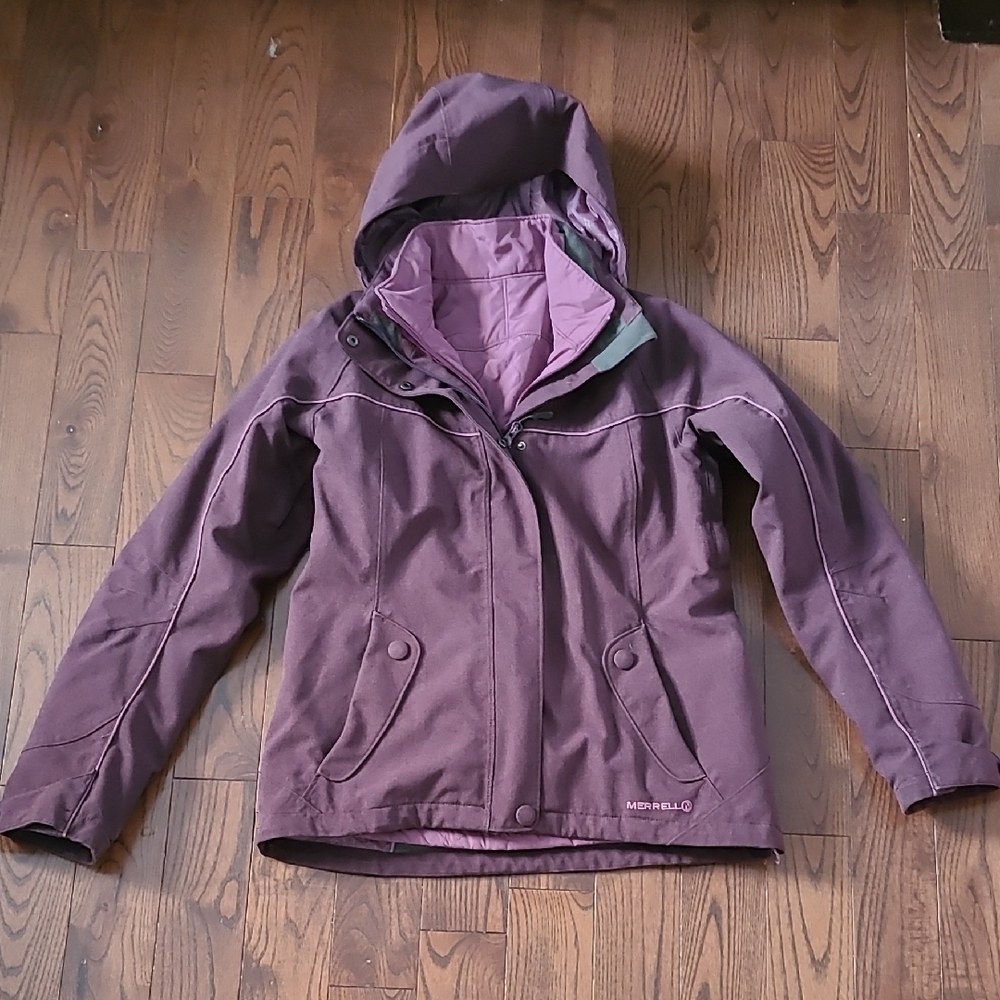 Merrell Women's Purple Jacket 3 in 1 opti-shell size S